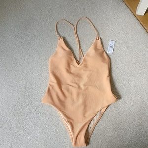 La Hearts Coral one-peice swimsuit